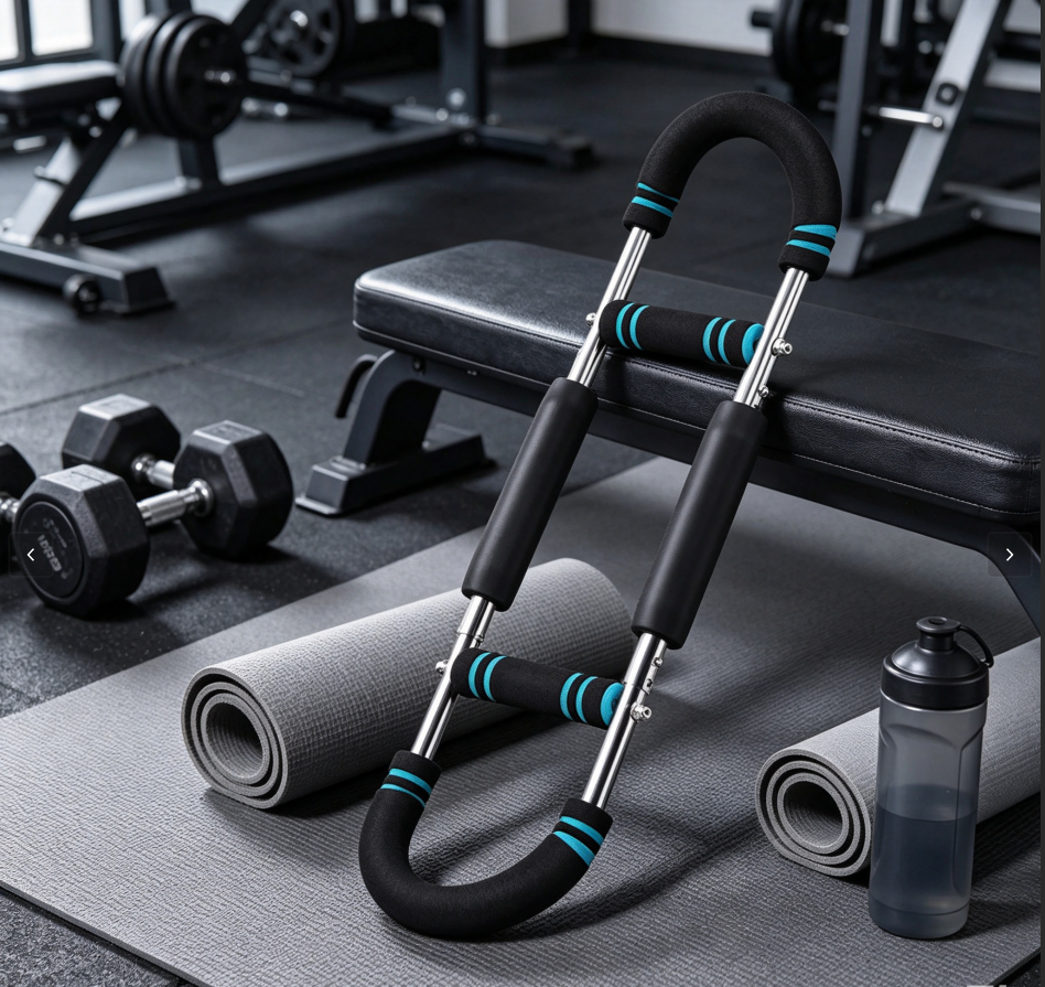 Adjustable U‑Shaped Arm Exerciser, Multi‑Function Spring Chest & Arm Workout Trainer for Men