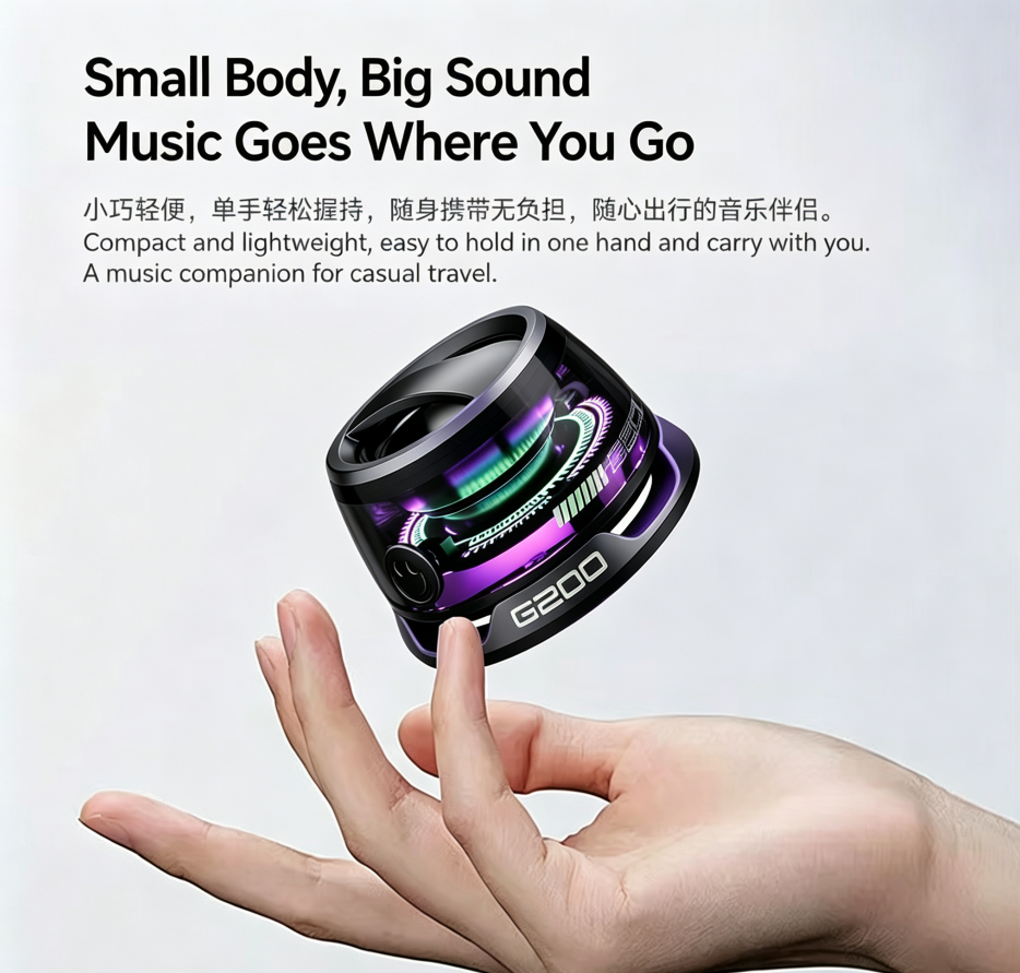 G200 Magnetic Bluetooth Speaker