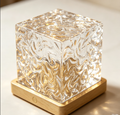 Bedside Flame Atmosphere Lamp, Romantic Gift Starry Sky Projection Night Light