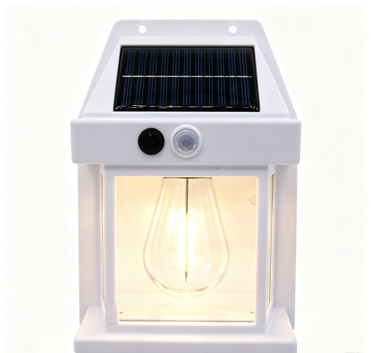 Solar Outdoor Wall Lamp, Waterproof Filament Sensor Garden LightSolar Outdoor Wall Lamp, Waterproof Filament Sensor Garden Light
