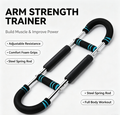 Adjustable U‑Shaped Arm Exerciser, Multi‑Function Spring Chest & Arm Workout Trainer for Men