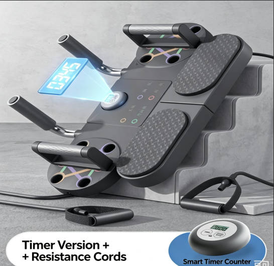 Multifunctional Push‑Up Board, Plank Support Assistant Fitness Training Board for Home Body Workout