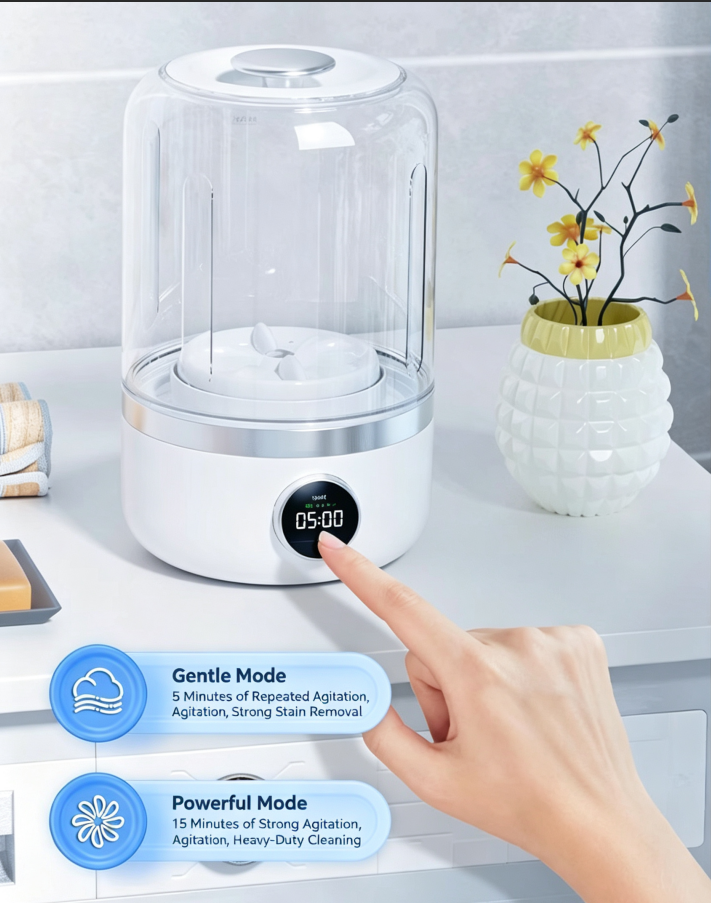Fully Automatic Mini Underwear Washing Machine for Dormitory