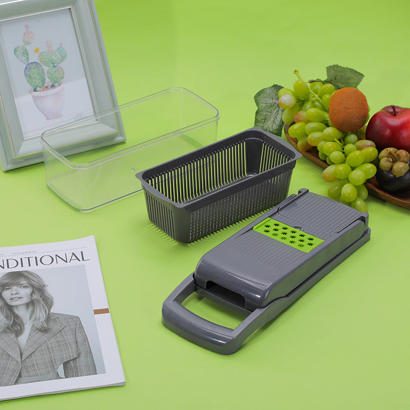 Multi‑function Vegetable Cutter, Kitchen Slicer Chopper Shredder for Home Cooking