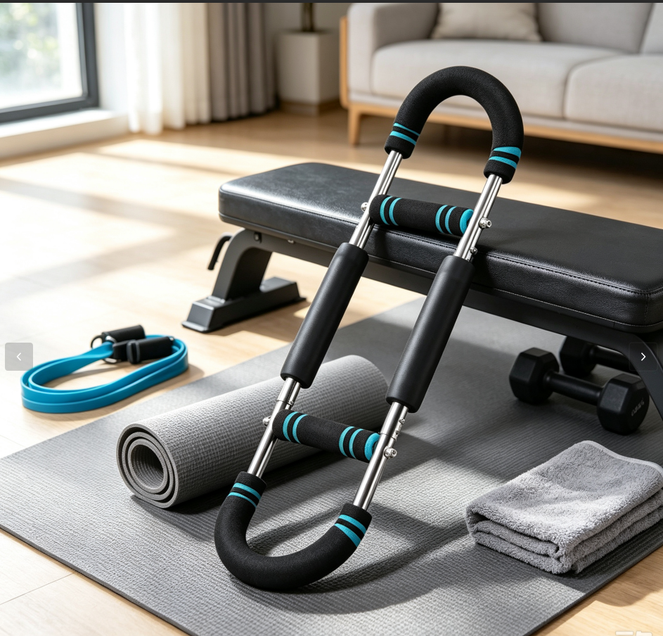 Adjustable U‑Shaped Arm Exerciser, Multi‑Function Spring Chest & Arm Workout Trainer for Men
