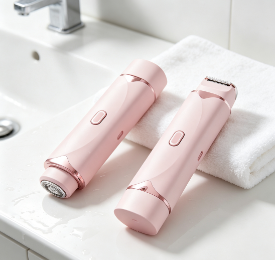 Women Electric Hair Remover, Dual‑Head Shaver