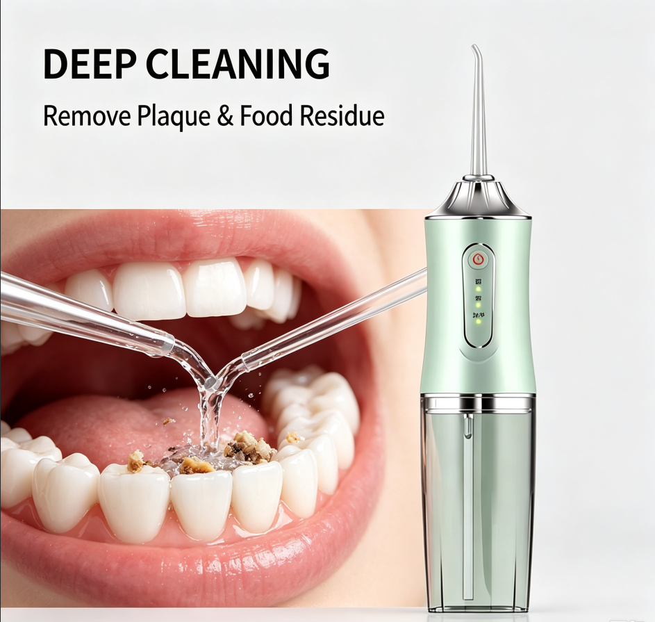 Portable Electric Water Flosser, Household Oral‑Cleaning Irrigator for Teeth