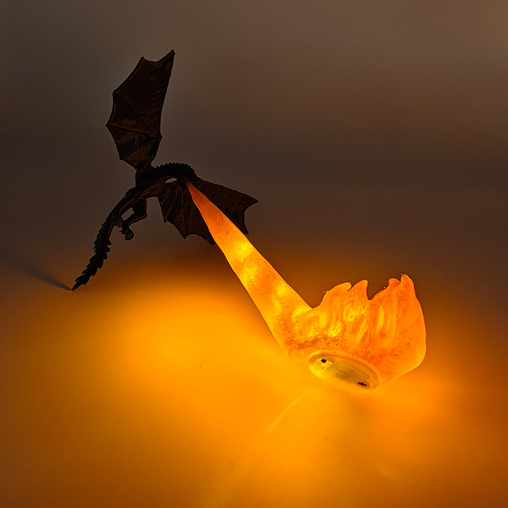 Dragon Flame Book Nook, Stress Relief Toy, Bookshelf Decor Ornament