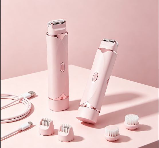 Women Electric Hair Remover, Dual‑Head Shaver